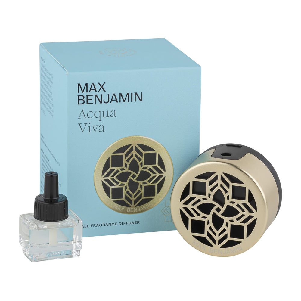 Difuzor electric esenta parfumata, Acqua Viva, 15 ml, Classic - MAX BENJAMIN