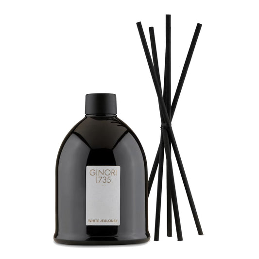 Difuzor esenta parfumata cu betisoare, 400 ml, White Jealousy - GINORI 1735