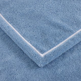 Prosop de baie XL, 100x160 cm, bumbac, Duetto Pastel/Blanc - YVES DELORME