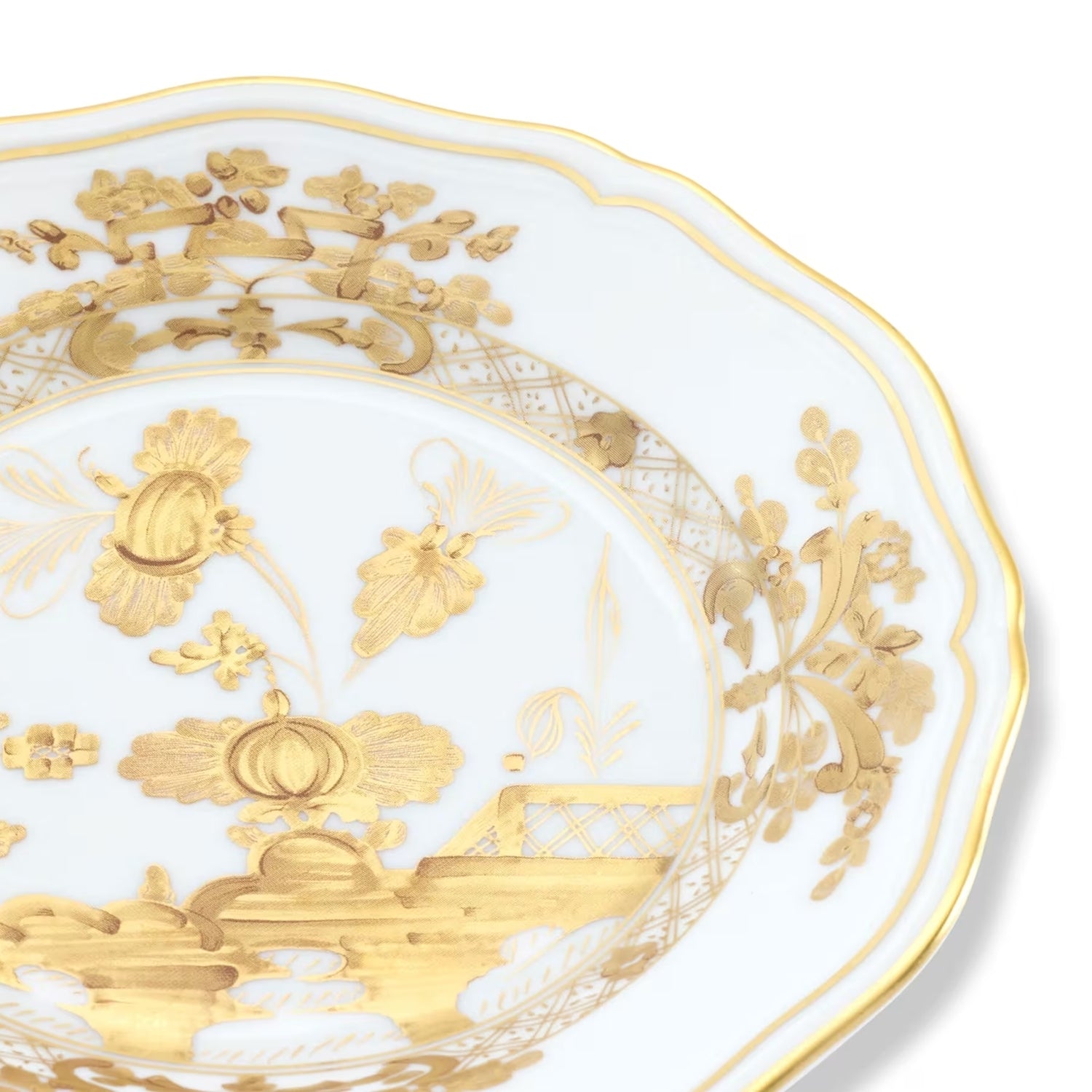 Farfurie bread and butter, 17 cm, Oriente Italiano Aurium - GINORI 1735