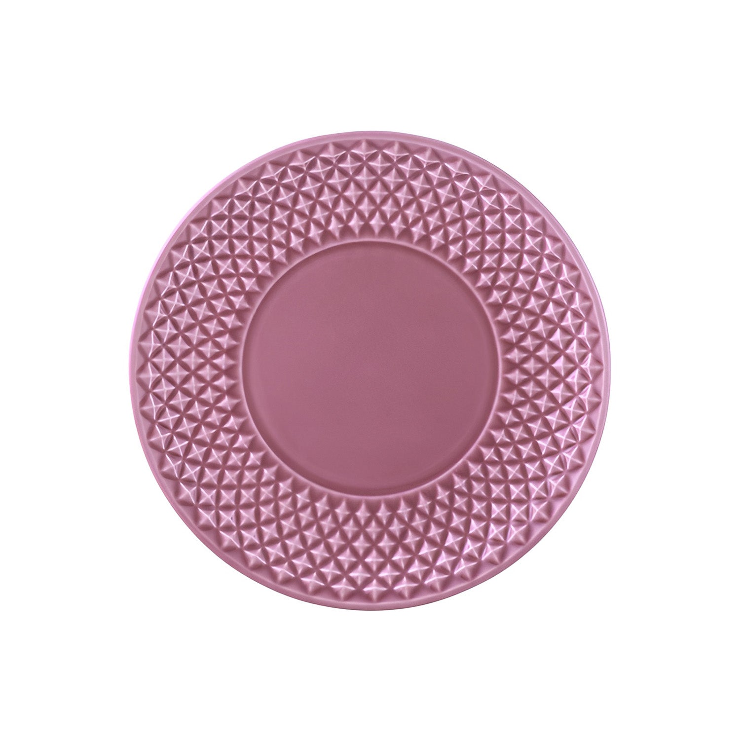 Farfurie bread and butter, mov, 17 cm, Bicos - BORDALLO PINHEIRO