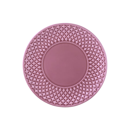 Farfurie bread and butter, mov, 17 cm, Bicos - BORDALLO PINHEIRO