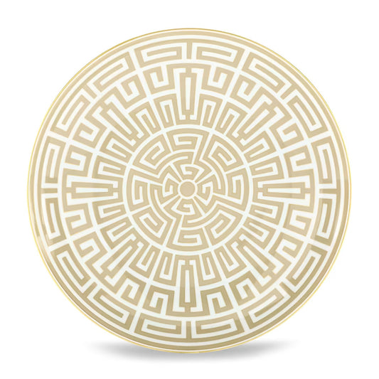 Farfurie de prezentare, 31 cm, Labirinto Cachemire - GINORI 1735