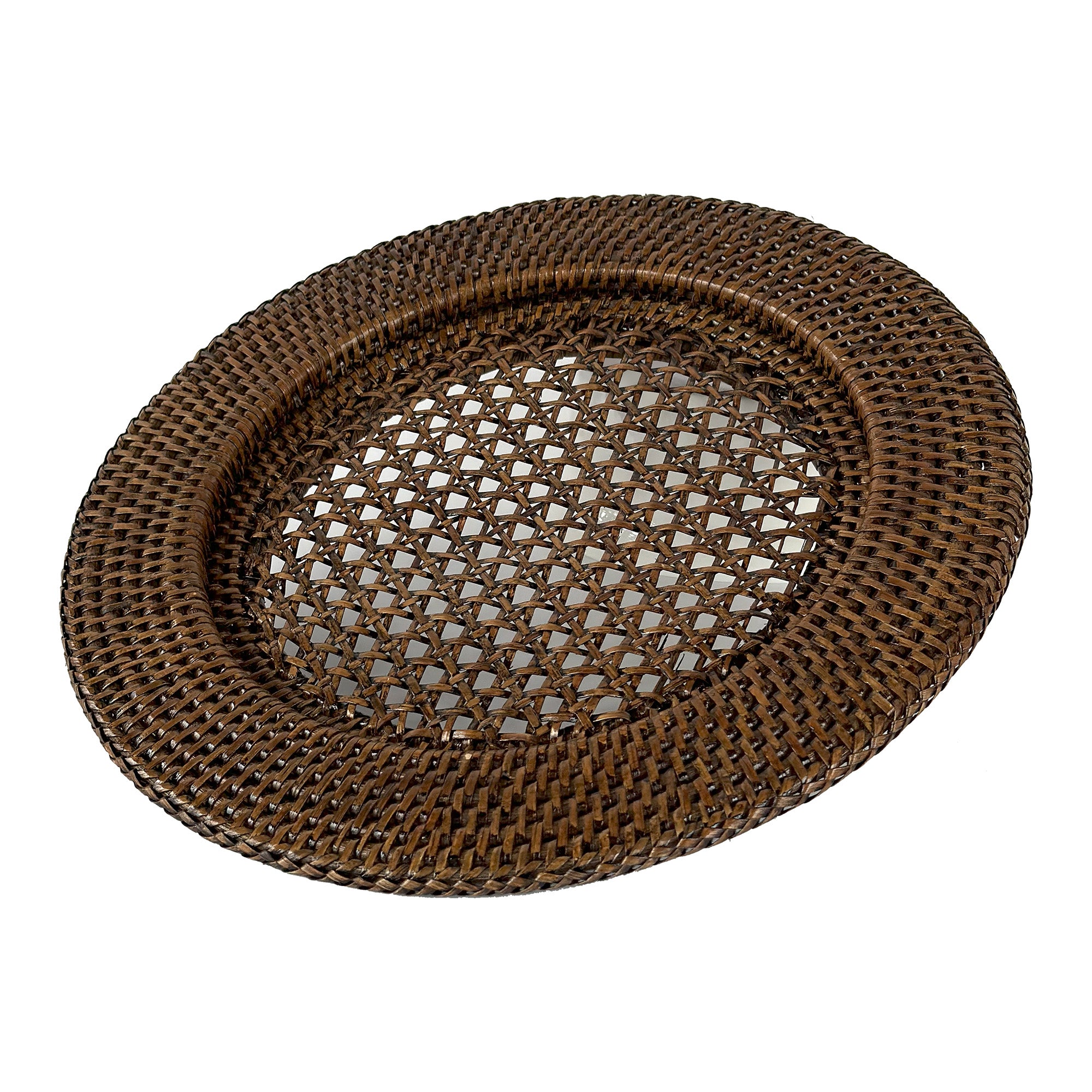 Farfurie de prezentare, maro, 32 cm, Botanio - LA PORCELLANA BIANCA