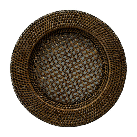 Farfurie de prezentare, maro, 32 cm, Botanio - LA PORCELLANA BIANCA