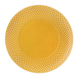 Farfurie de prezentare, galben, 33 cm, Bicos - BORDALLO PINHEIRO