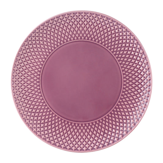 Farfurie de prezentare, mov, 33 cm, Bicos - BORDALLO PINHEIRO