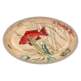 Set 2 farfurii ovale, melamina, 24x15 cm, Sea Life - SIMONA'S COLLECTION