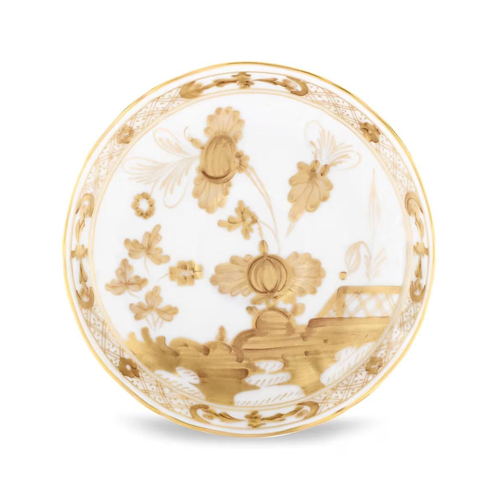 Farfurie pentru ceasca de cafea, 13 cm, Oriente Italiano Aurium - GINORI 1735