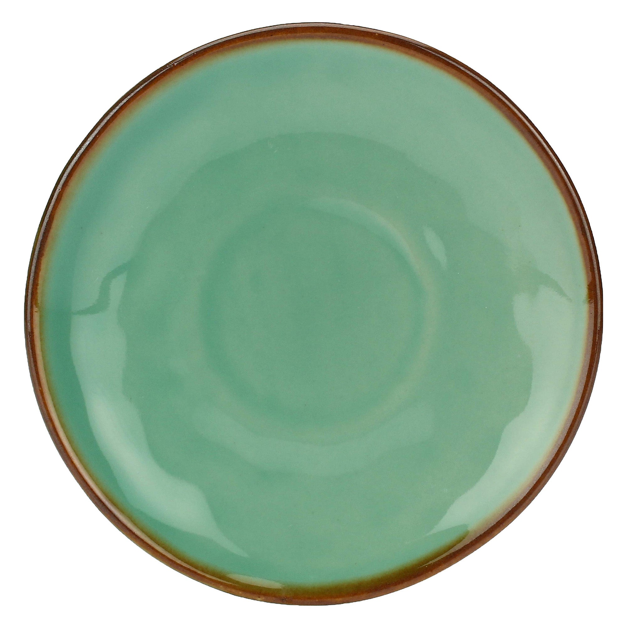 Ceasca pentru cafea si farfurie, verde aqua, 90 ml, Concerto - SIMONA'S COLLECTION