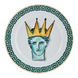 Farfurie pentru cina, 28 cm, Il Viaggio di Nettuno White - GINORI 1735