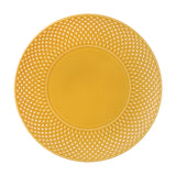 Farfurie pentru cina, galben, 28 cm, Bicos - BORDALLO PINHEIRO