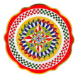 Farfurie pentru cina Geomtry, portelan, 27 cm, Dolce Vita - BACI MILANO