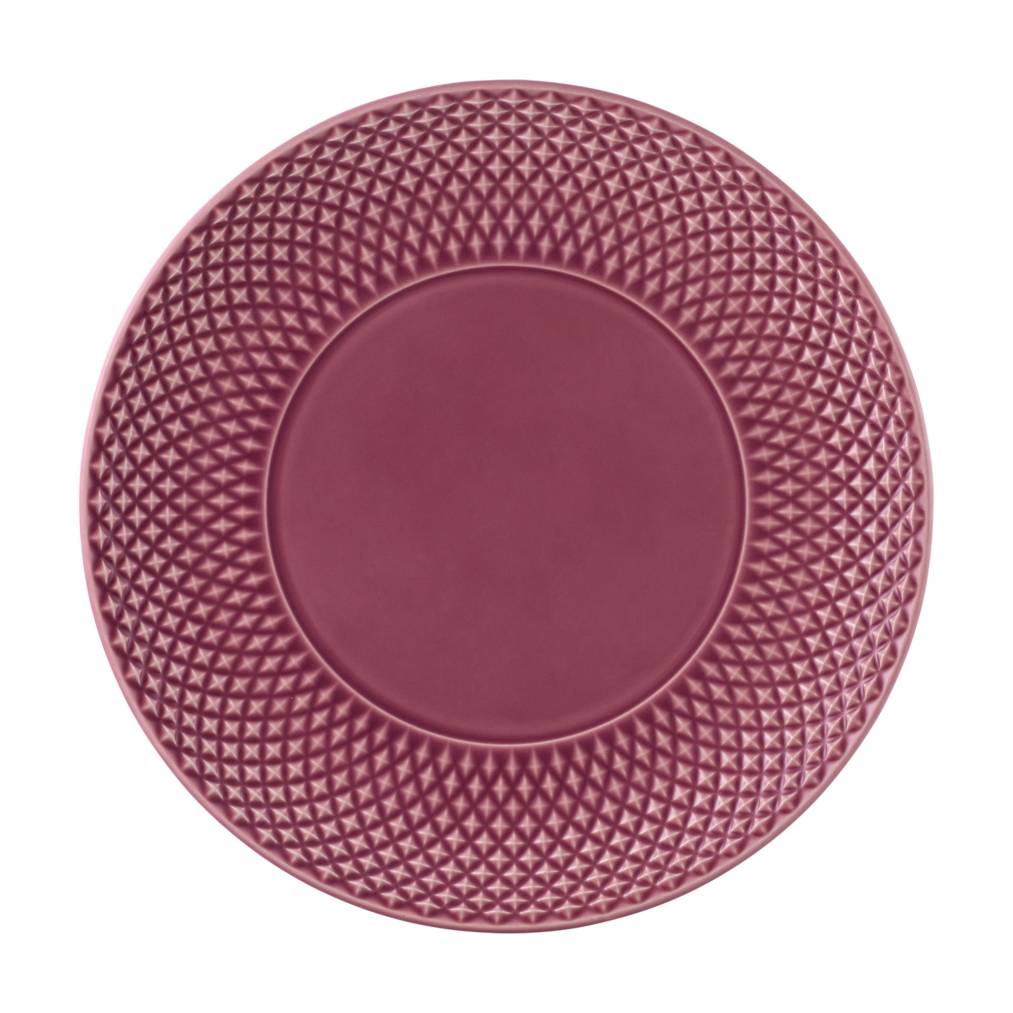 Farfurie pentru cina, mov, 28 cm, Bicos - BORDALLO PINHEIRO