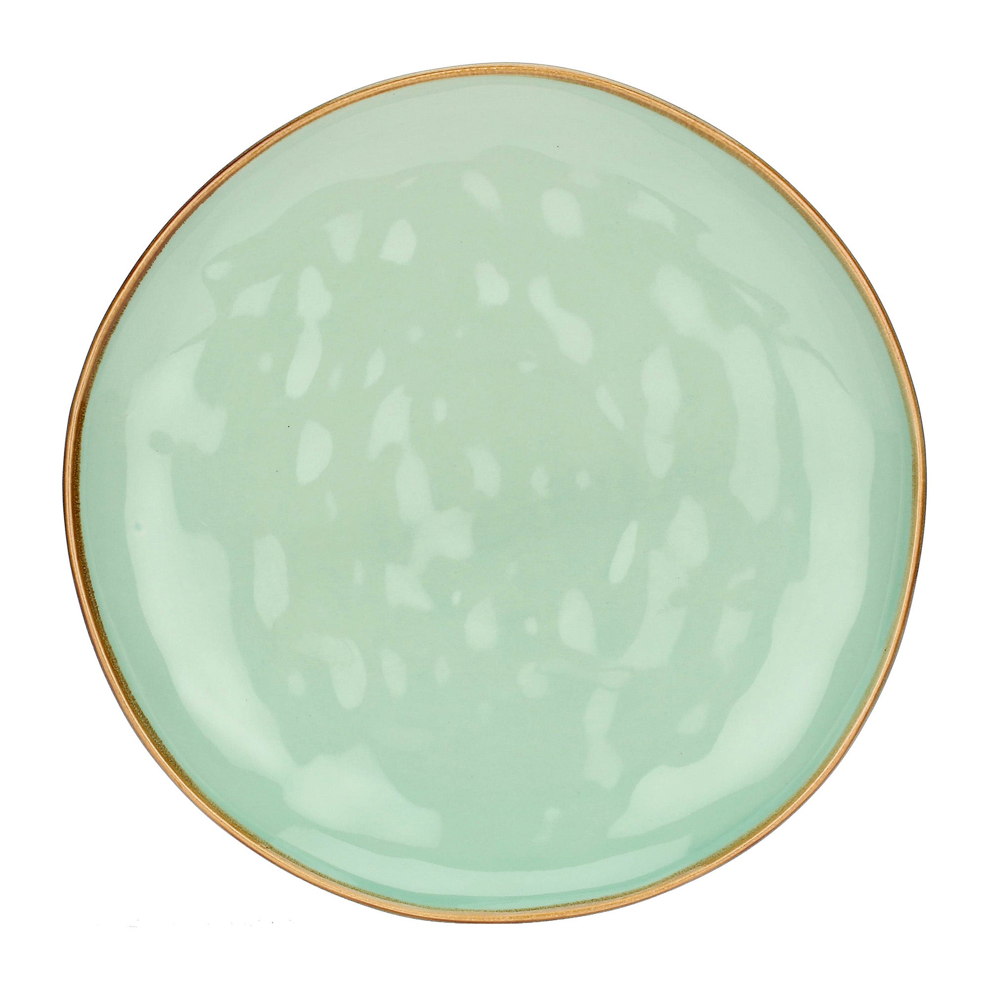 Farfurie pentru cina, verde aqua, 27 cm, Concerto - SIMONA'S COLLECTION