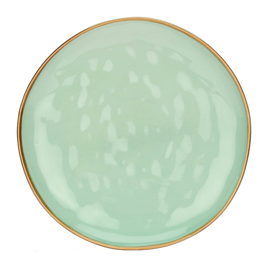 Farfurie pentru cina, verde aqua, 27 cm, Concerto - SIMONA'S COLLECTION
