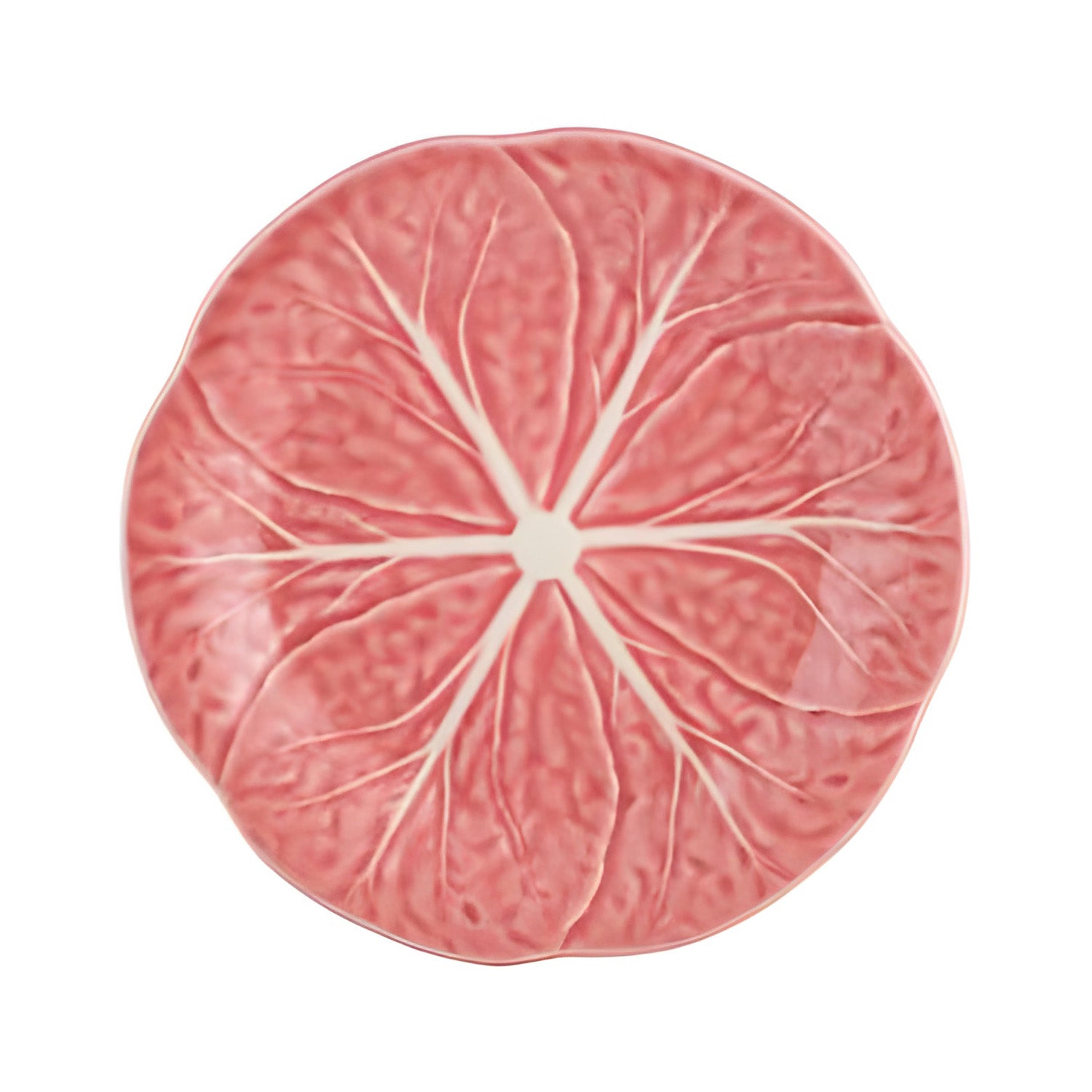 Farfurie pentru desert, 19 cm, roz, Couve - BORDALLO PINHEIRO