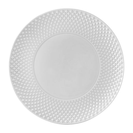Farfurie de prezentare, gri, 33 cm, Bicos - BORDALLO PINHEIRO