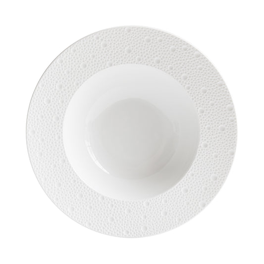 Farfurie pentru supa, 22 cm, Ecume White - BERNARDAUD