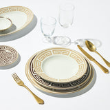 Farfurie pentru supa, 24.5 cm, Labirinto Cachemire - GINORI 1735