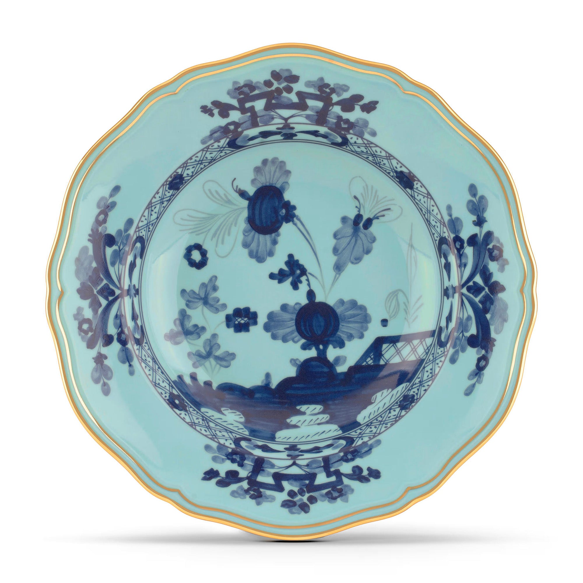 Farfurie pentru supa, 24 cm, Oriente Italiano Iris - GINORI 1735