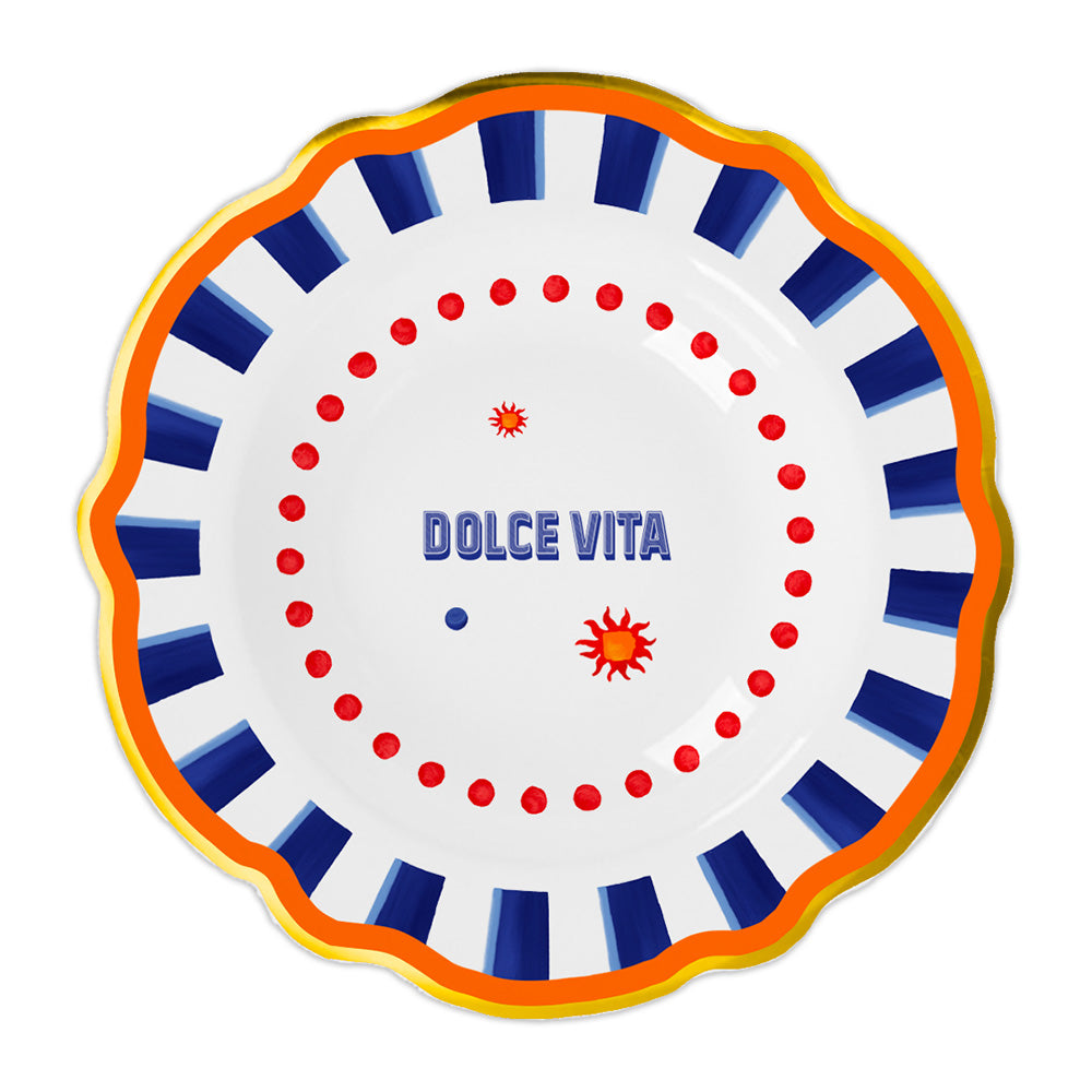Farfurie pentru supa Dolce Vita, portelan, 23 cm, Dolce Vita - BACI MILANO