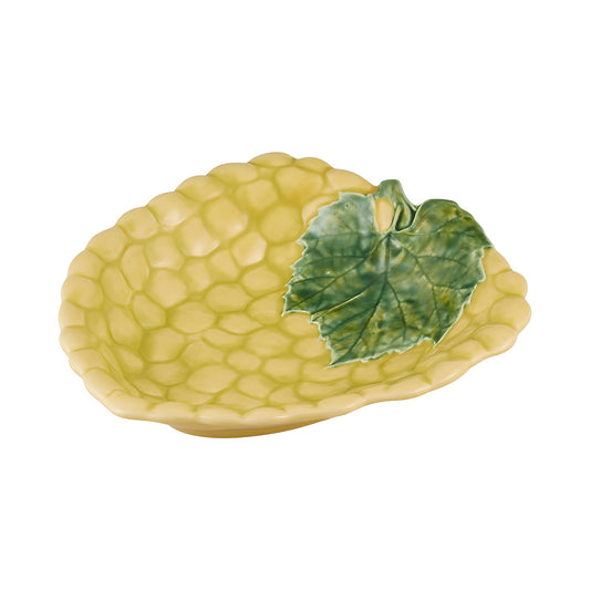 Farfurie pentru supa, galben, 22 cm, Grapes - BORDALLO PINHEIRO