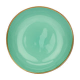 Farfurie pentru supa, verde aqua, 21 cm, Concerto - SIMONA'S COLLECTION