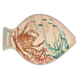 Set 2 farfurii peste, melamina, 33x23 cm, Sea Life - SIMONA'S COLLECTION