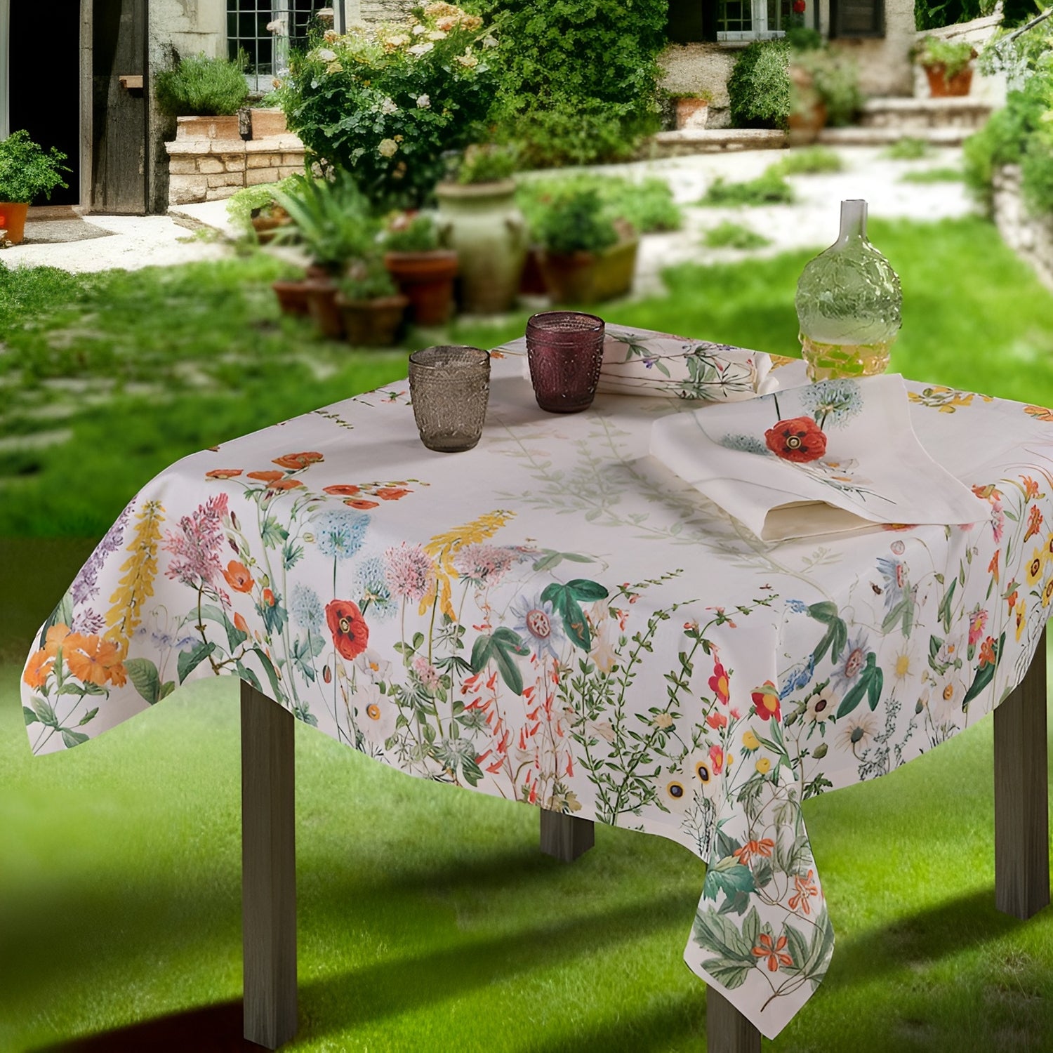 Fata de masa 220 x 220 cm, Spring - NAPKING