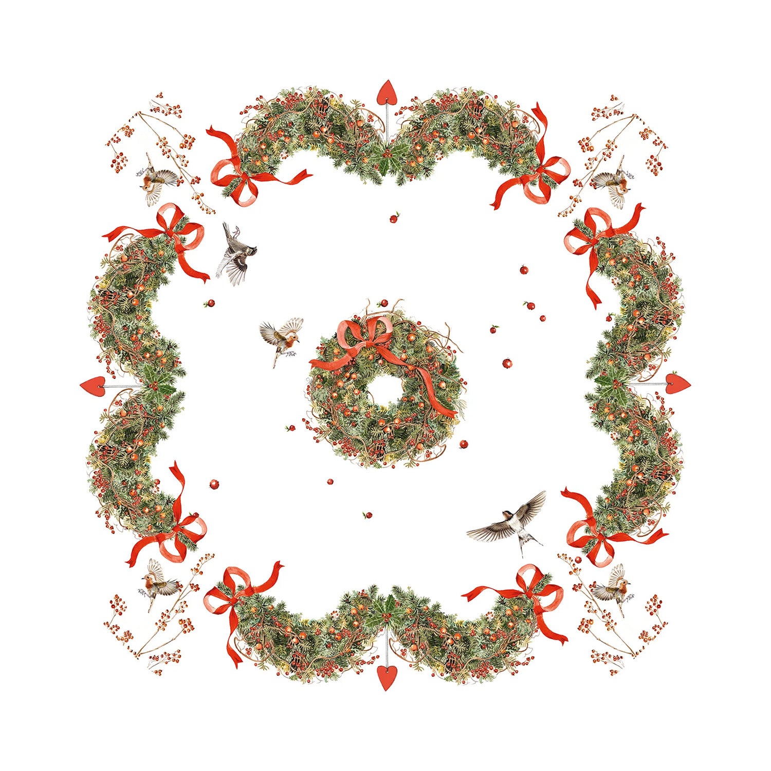 Fata de masa rotunda, 210 cm, Janine - NAPKING