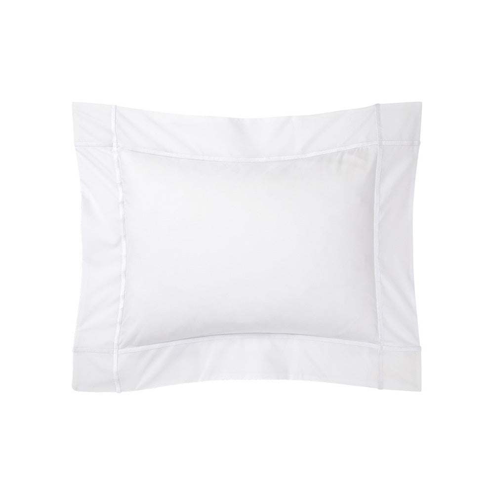 Fata de perna 31x42, percal, Athena Blanc - YVES DELORME