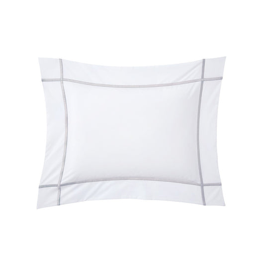 Fata de perna 31x42, percal, Athena Silver - YVES DELORME