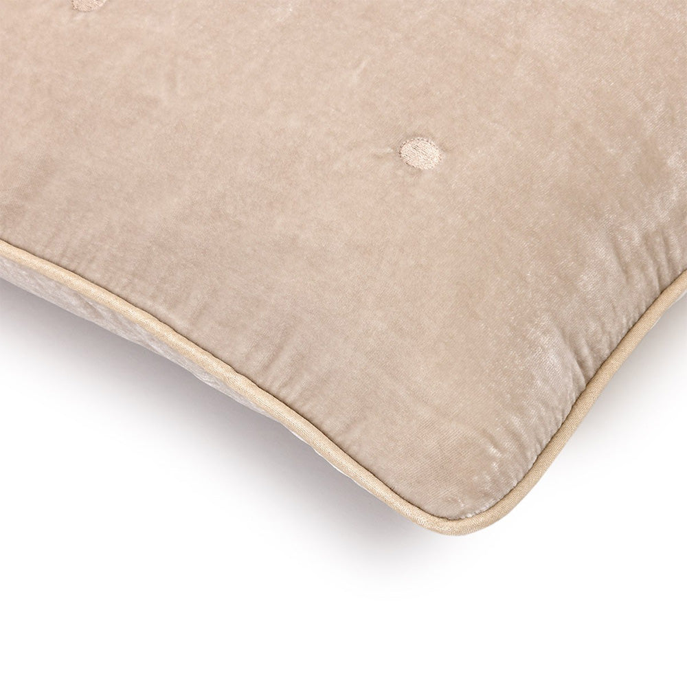 Fata de perna decorativa 45x45 cm, matase, Cocon Pierre - YVES DELORME