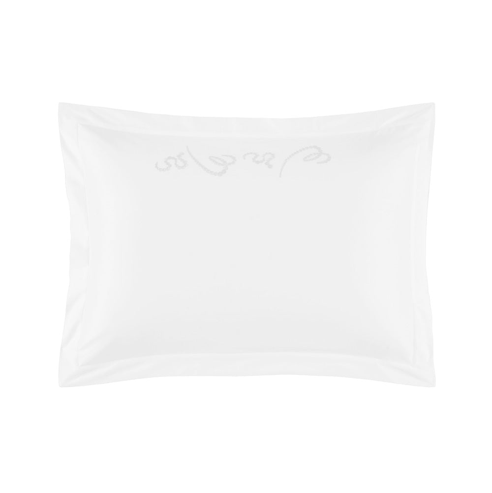 Fata de perna 50x75 cm, satin, Ballet Blanc - YVES DELORME