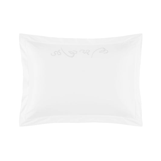 Fata de perna 50x75 cm, satin, Ballet Blanc - YVES DELORME