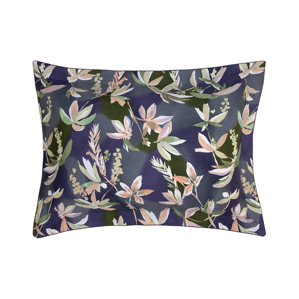 Lenjerie de pat 160x200, satin, 4 piese, Brume - YVES DELORME