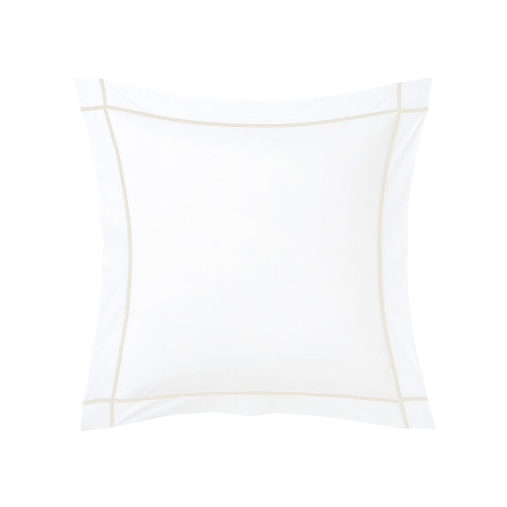 Fata de perna 65x65, percal, Athena Nacre - YVES DELORME