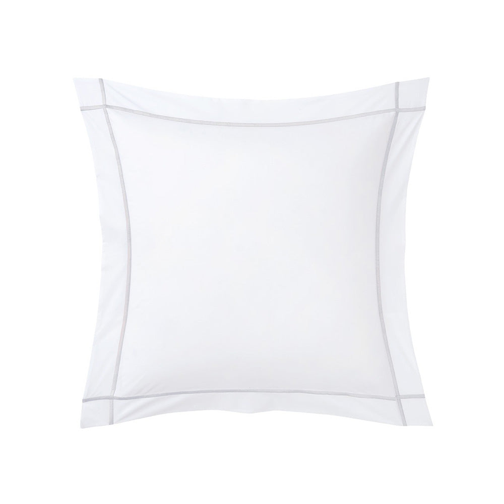 Fata de perna 65x65, percal, Athena Silver - YVES DELORME