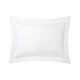 Lenjerie de pat 200x200, satin, 4 piese, Adagio Blanc - YVES DELORME