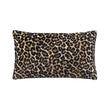 Fata de perna decorativa 33x57 cm, catifea, Leopard Nuit - YVES DELORME