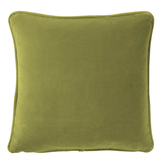 Fata de perna decorativa 65x65 cm, catifea, Divan Palme - YVES DELORME