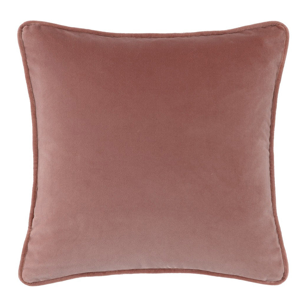 Fata de perna decorativa 65x65 cm, catifea, Divan Santal - YVES DELORME