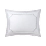 Lenjerie de pat 180x200 cm, satin, 4 piese, Haussmann Brume - YVES DELORME