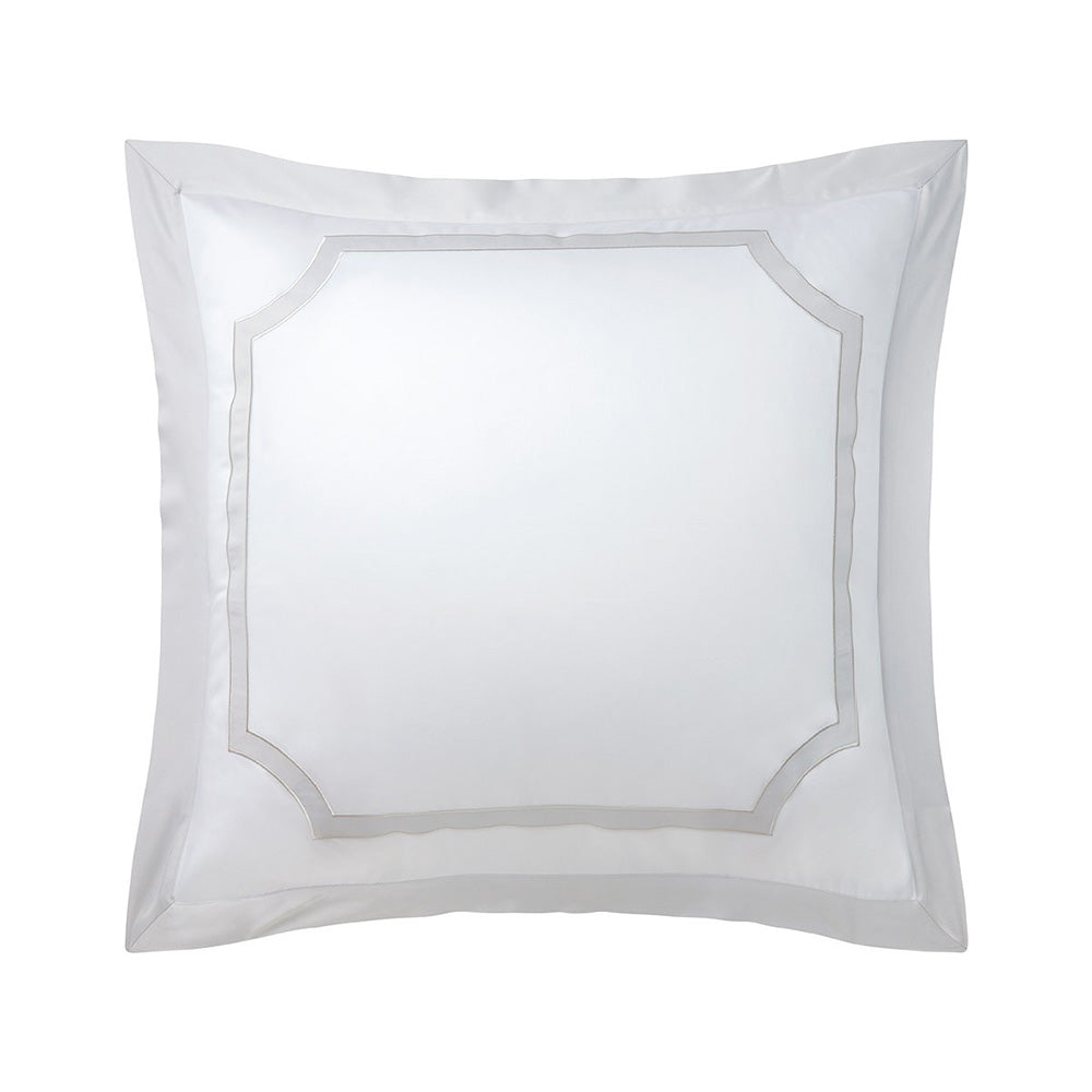 Fata de perna 65x65 cm, satin, Haussmann Brume - YVES DELORME