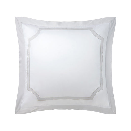 Fata de perna 65x65 cm, satin, Haussmann Brume - YVES DELORME