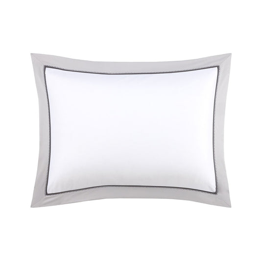 Fata de perna 50x75 cm, satin, Opera Brume/Orage - YVES DELORME