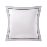 Fata de perna 65x65 cm, satin, Opera Brume/Orage - YVES DELORME