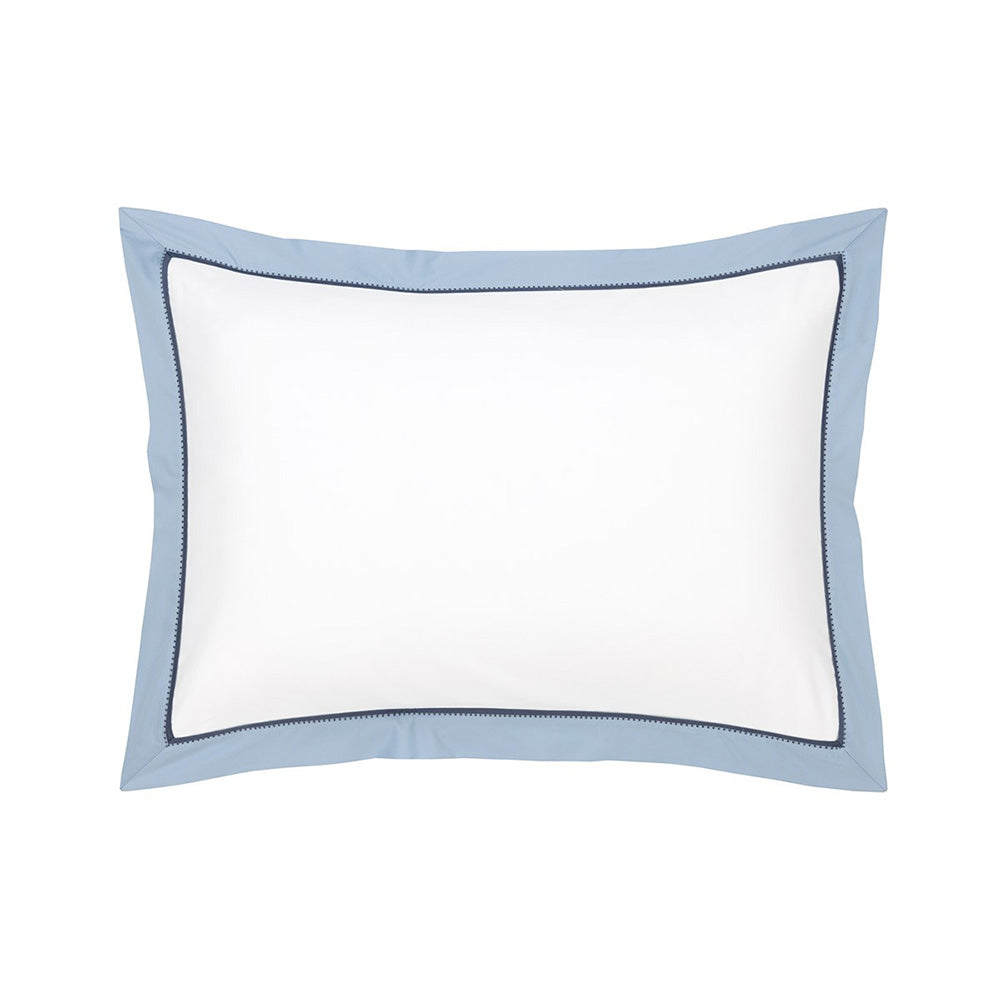 Fata de perna 50x75 cm, satin, Opera Pastel/Bleu - YVES DELORME