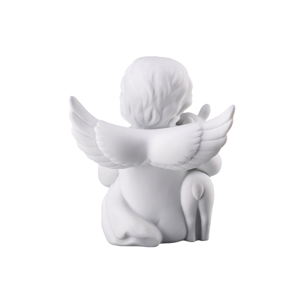 Figurina din portelan, inger cu Bambi, 10 cm, Angels - ROSENTHAL